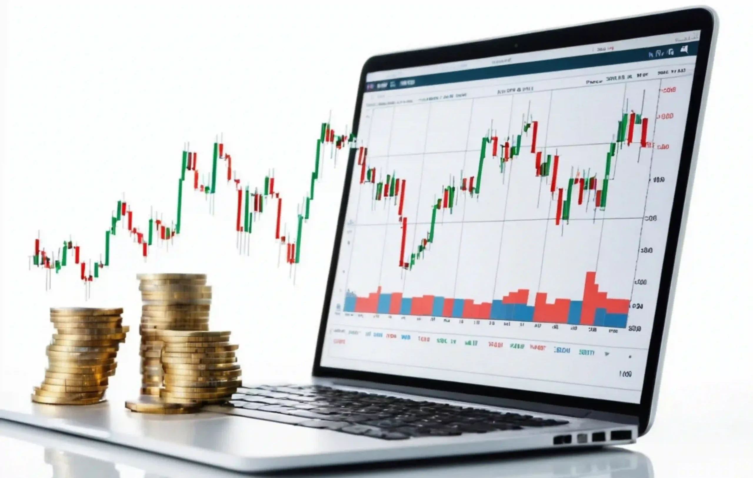 forex-trading-strategy-white-background